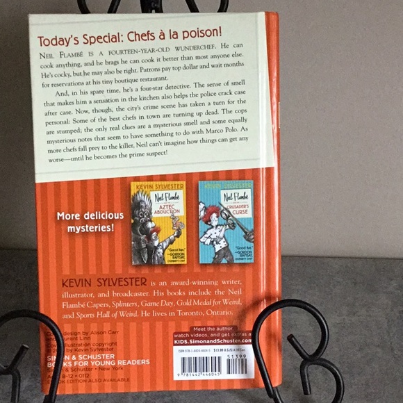 Signed by Author “Neal Flambé Marco Polo Murders” - Picture 2 of 5